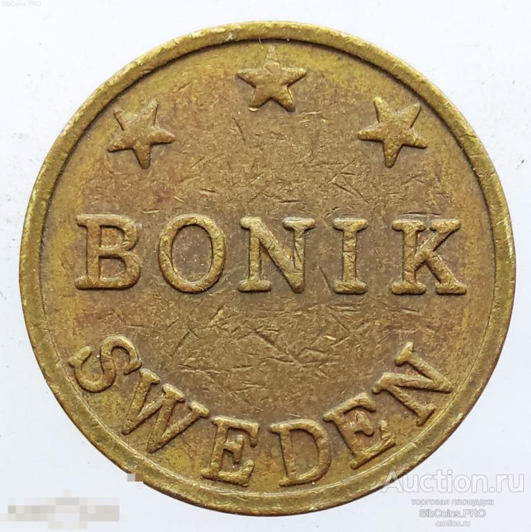 Жетон Швеции (игровой) — BONIK Sweden