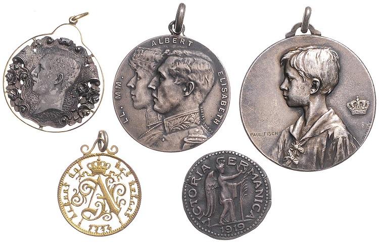1909-1934г.г. Бельгия. Лот медалей.