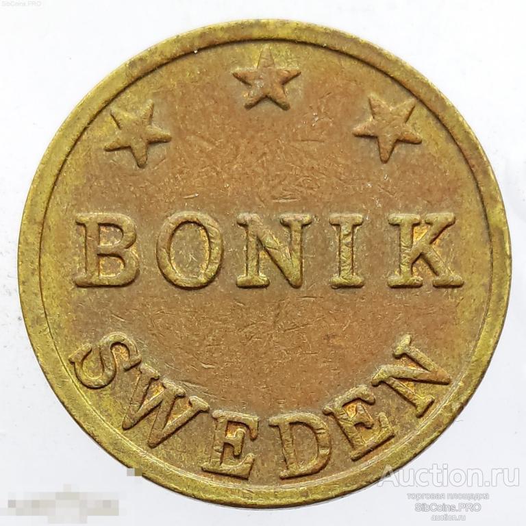 Жетон Швеции (игровой) — BONIK Sweden