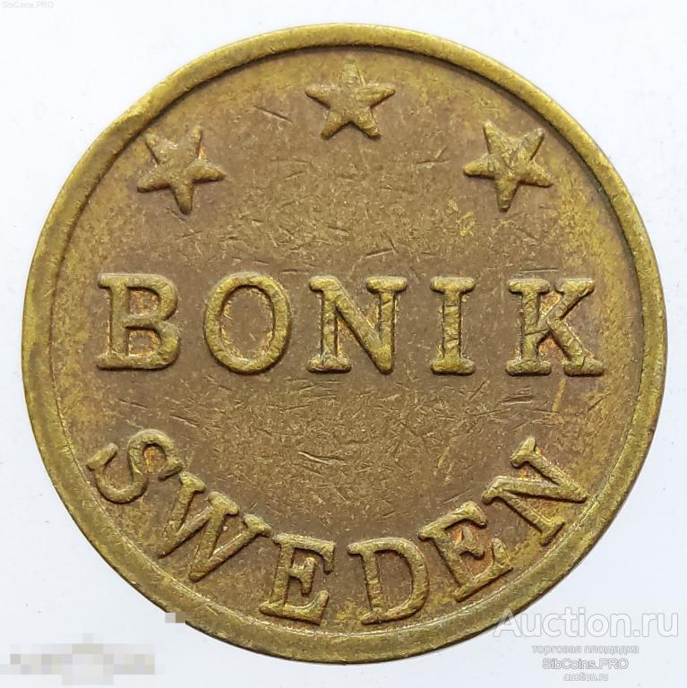 Жетон Швеции (игровой) — BONIK Sweden