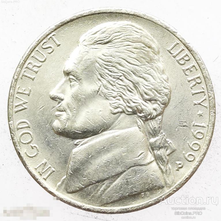 США 5 центов, 1999 "P"