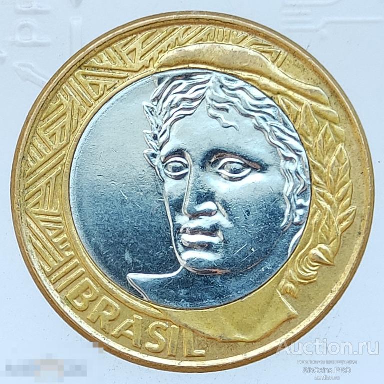 Бразилия 1 реал 2003