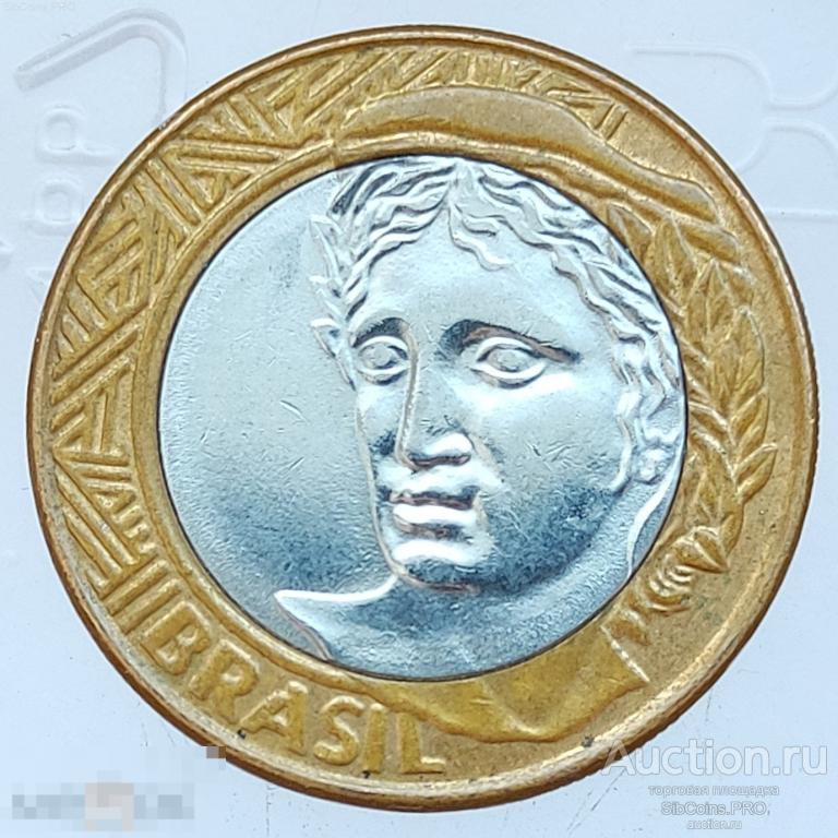 Бразилия 1 реал 2012