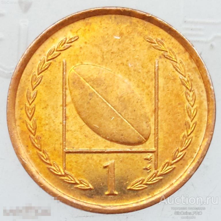 Остров Мэн 1 пенни 1996