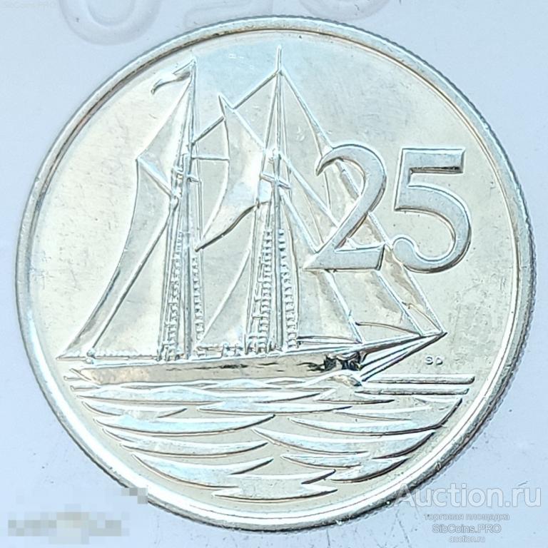Каймановы острова 25 центов, 2017