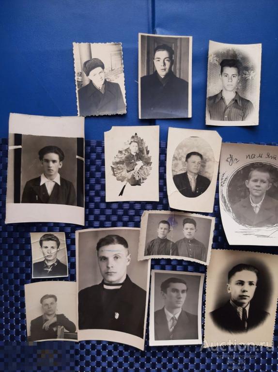 Советский быт СССР Фото на Память Друзья Парни Одним лотом ( 13 шт)    1703