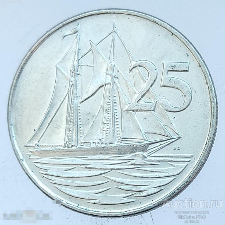 Каймановы острова 25 центов, 2002