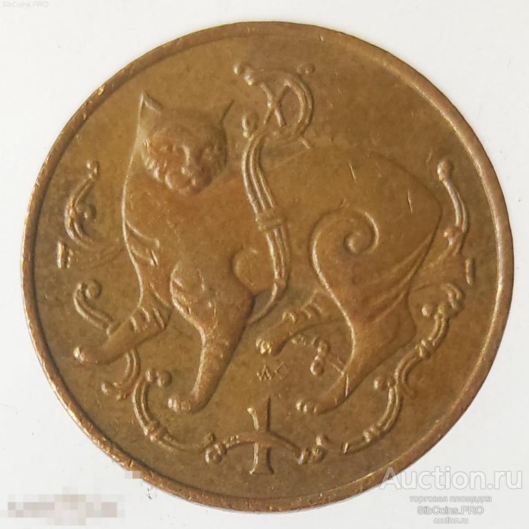 Остров Мэн 1 пенни 1980