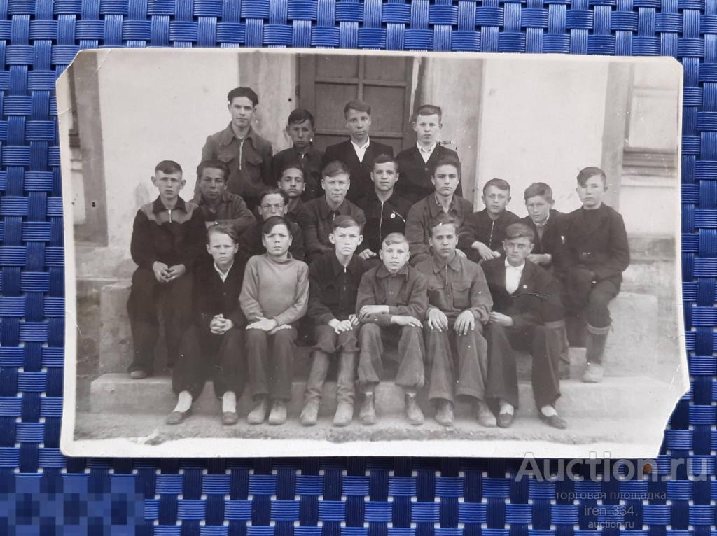 Фото на память Советский быт СССР ШКОЛА Пионеры  1960 год      1505