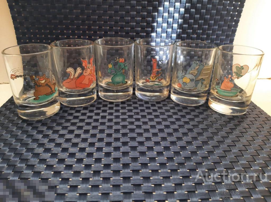 СТОПКА Стекло Одним лотом (6 шт)         334