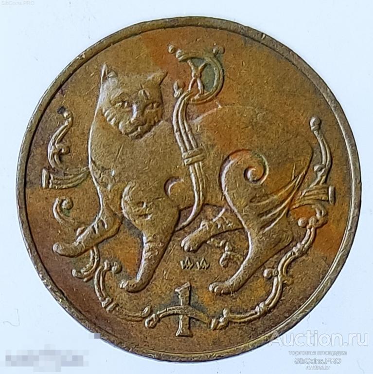 Остров Мэн 1 пенни 1980