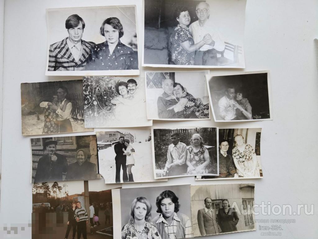Фото на память Советский быт СССР Парочки Одним лотом ( 13 шт)   2211