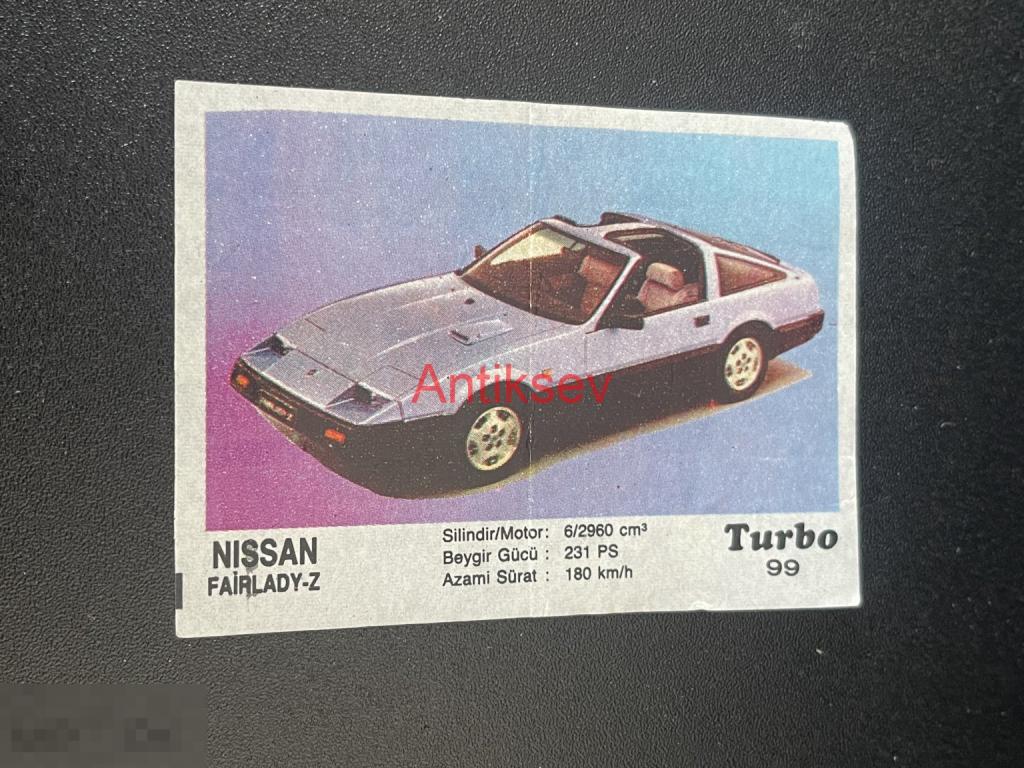 Вкладыш от жвачки Turbo № 99 2 серия