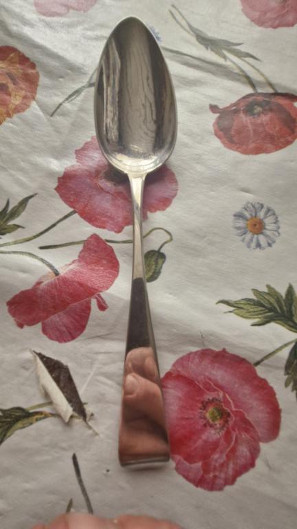 Ложка столовая 1848 год. Серебро 84 проба. Состояние!