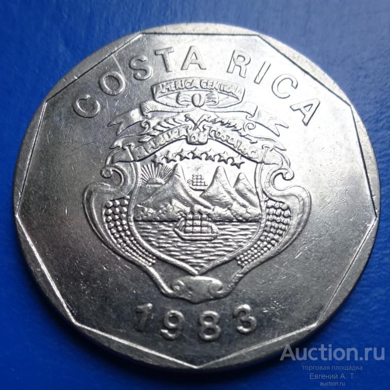 Коста-Рика. 1983. 20 колонов. VF+. Оч-06-02.