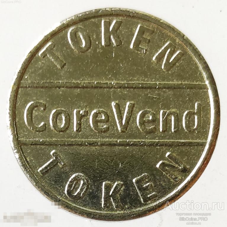 Жетон Ирландии, Дублин (платёжный, сигаретный) — CoreVend token