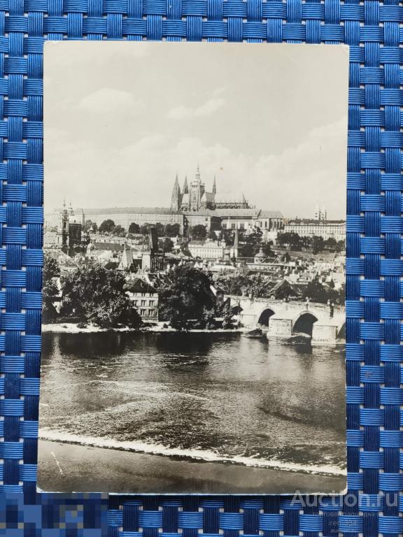 Открытка Почтовая Карточка ПРАГА Пражский Кремль  2710