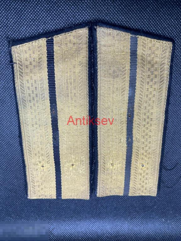 Погоны ВМФ золотистая нить редкие