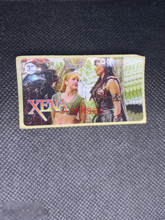 Наклейка от жвачки Xena № 32