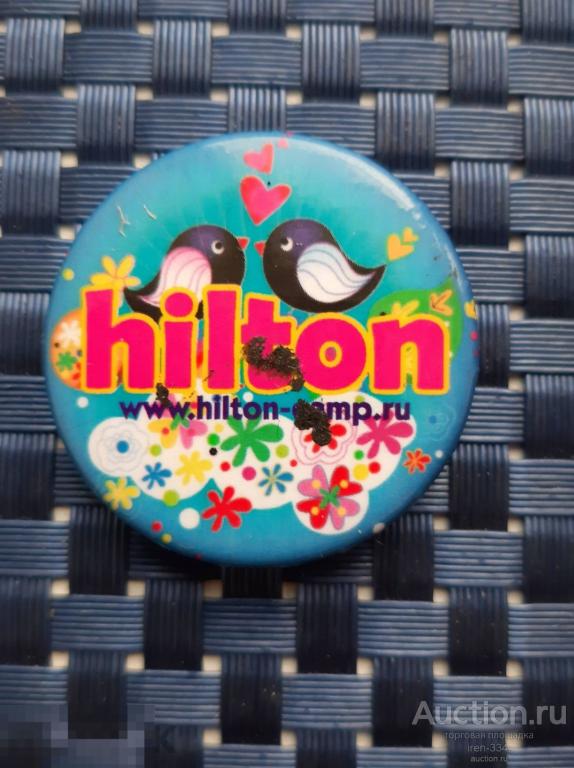 ЗНАК Значок ХИЛТОН / HILTON Птички   0304