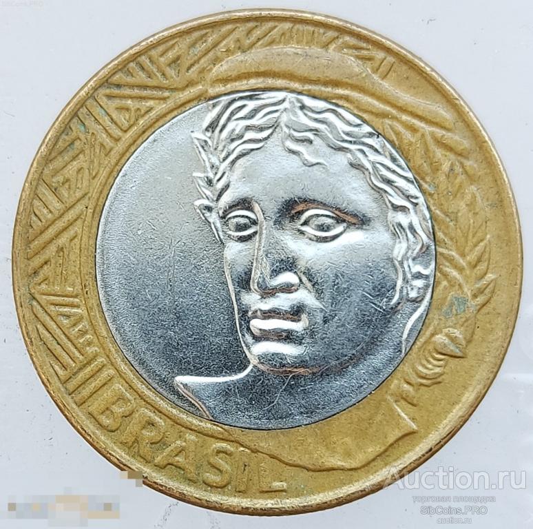 Бразилия 1 реал 2008