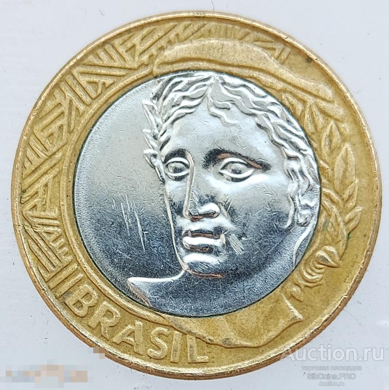 Бразилия 1 реал 2008