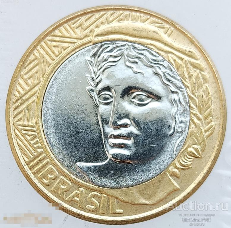 Бразилия 1 реал 2003