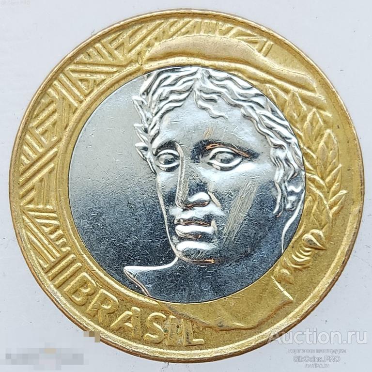 Бразилия 1 реал 2008