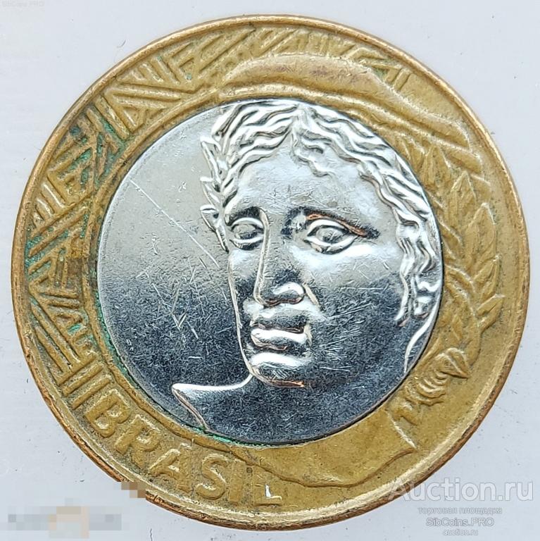 Бразилия 1 реал 2008