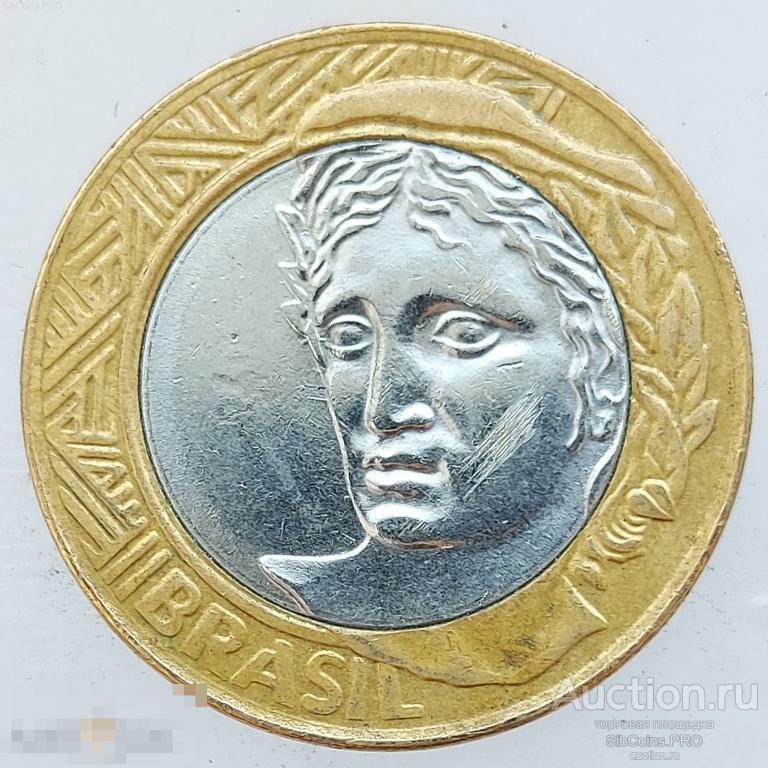 Бразилия 1 реал 2010