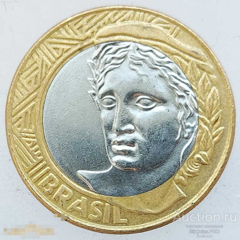 Бразилия 1 реал 2010