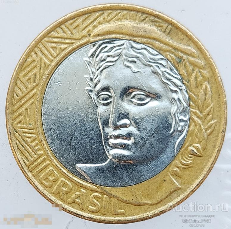 Бразилия 1 реал 2008