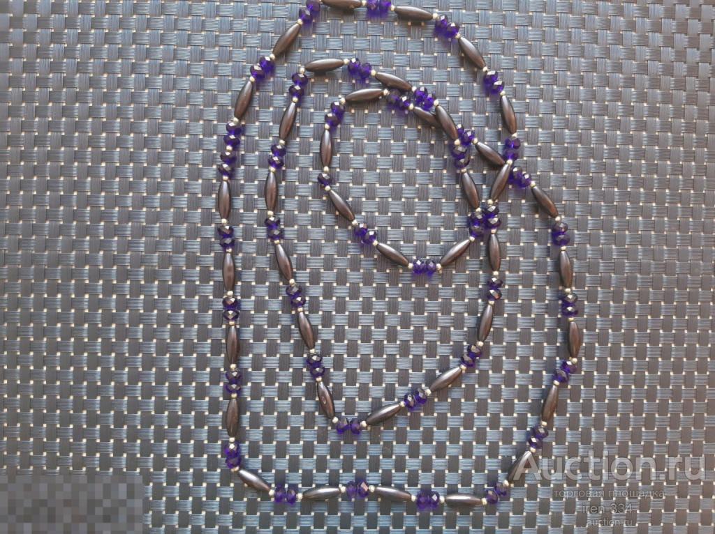 Шикарные БУСЫ Колье Ожерелье  Винтаж Красота      0712