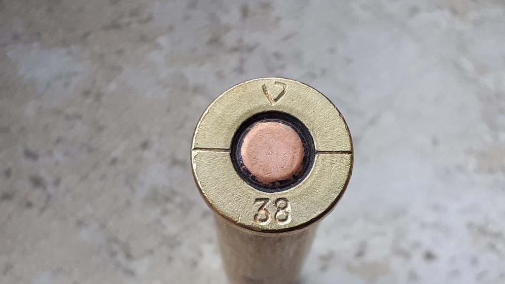ММГ патрона 7,7x56R .303 British 1938 года выпуска Рига состояние! № ВАЖ