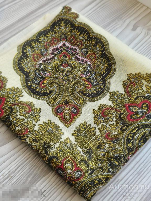 Советский Винтаж Женский Платок Х/Б Шерсть Люрекс Много Разных    2904