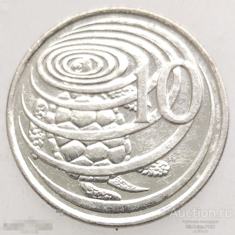 Каймановы острова 10 центов, 2002