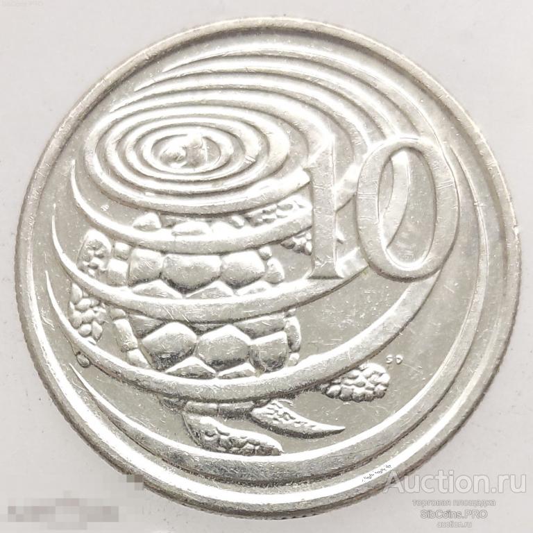 Каймановы острова 10 центов, 2002