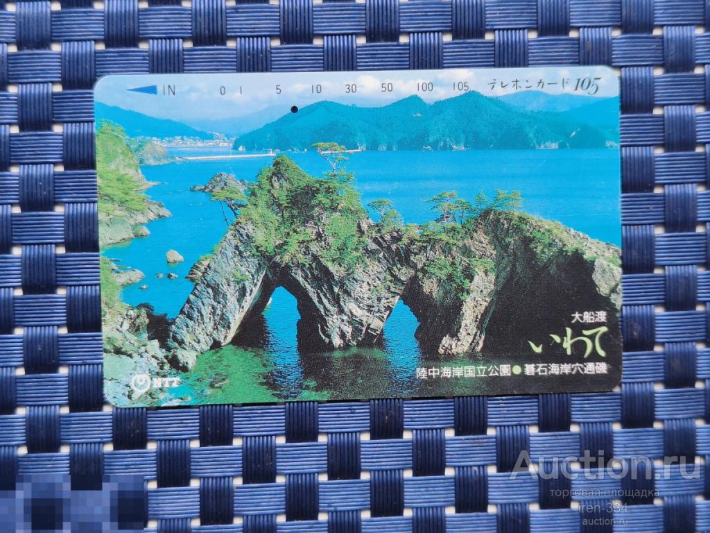 ТАКСОФОН Телефон Карта СКАЛЫ Экзотика Япония   2909