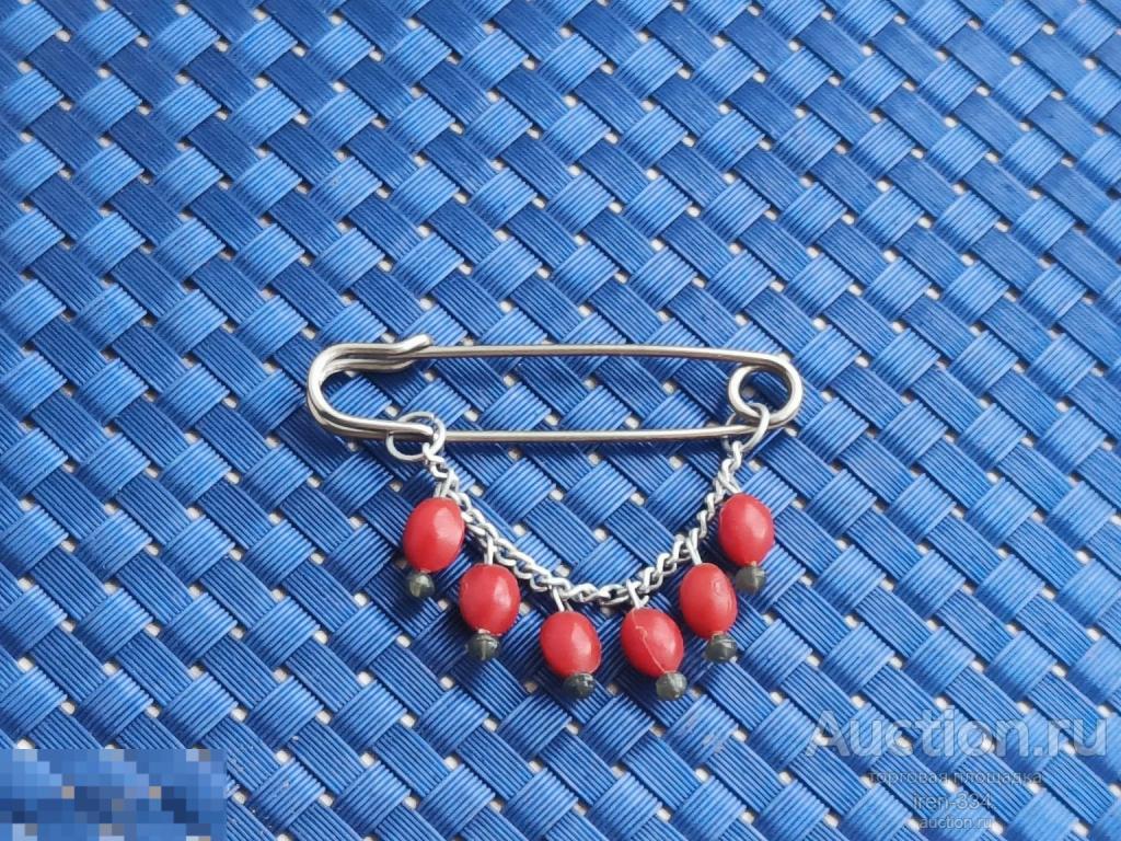 Винтажная БРОШЬ-БУЛАВКА  Красивая Винтаж Бижутерия   0306