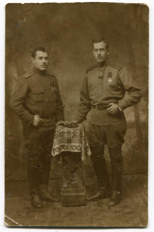 Солдаты РИА кавалеры ГК один солдат с определением улан