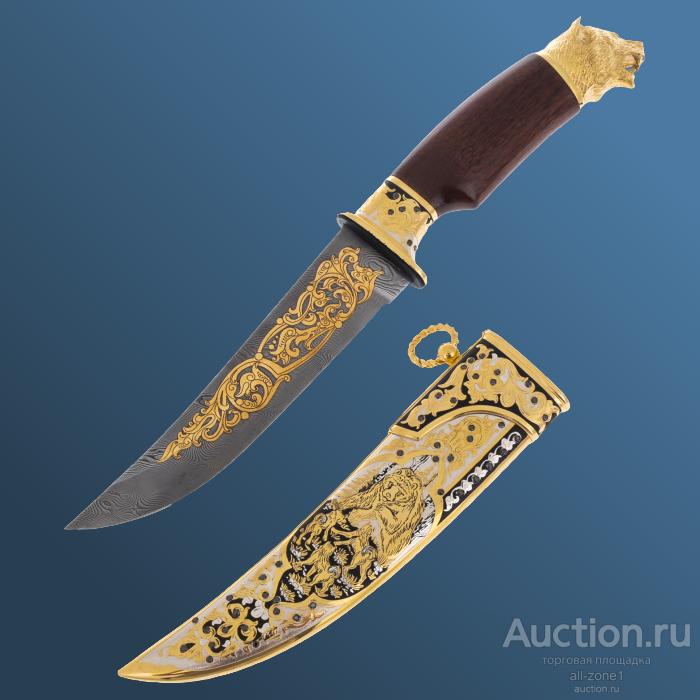 Подарочный нож МЕДВЕДЬ. Златоуст azlp-329282