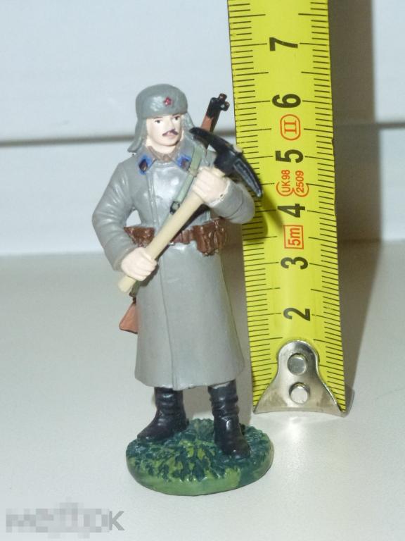 БОЕЦ ЖЕЛЕЗНОДОРОЖНОГО БАТАЛЬОНА 1941-1943 Г. ОЛОВЯННЫЙ СОЛДАТИК