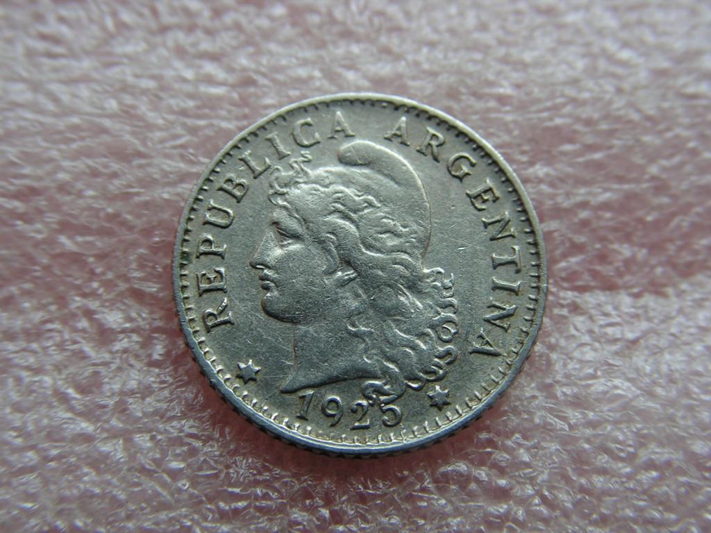 Аргентина 5 сентаво 1925 АМ20ма