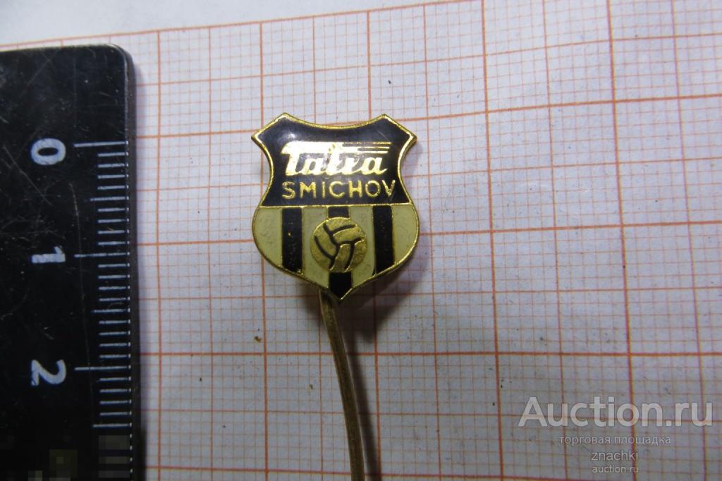 СПОРТ TATRA   SMICHOV   знак    тяжелый   'эмаль  ( В )