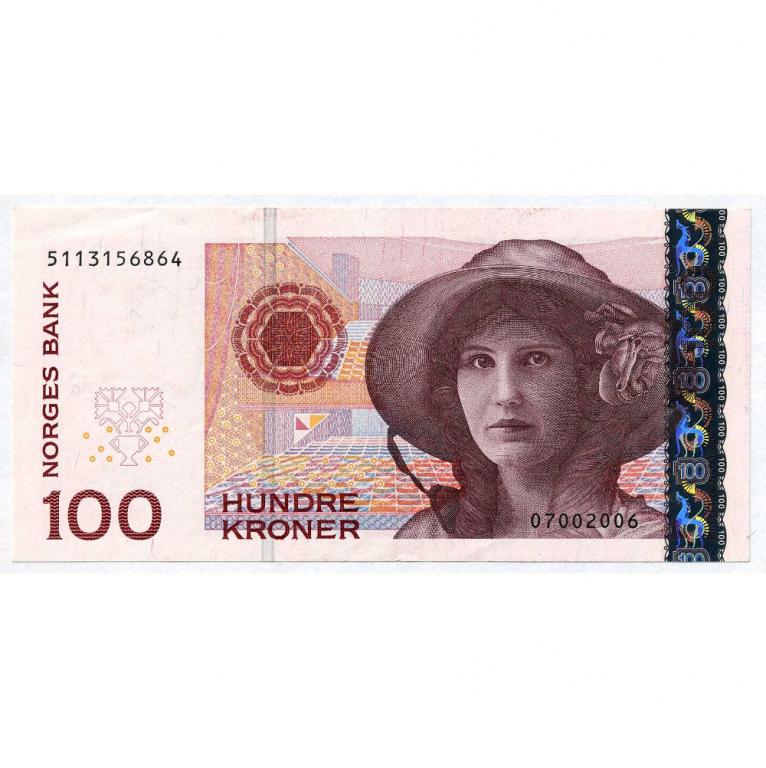 Норвегия 100 крон 2006