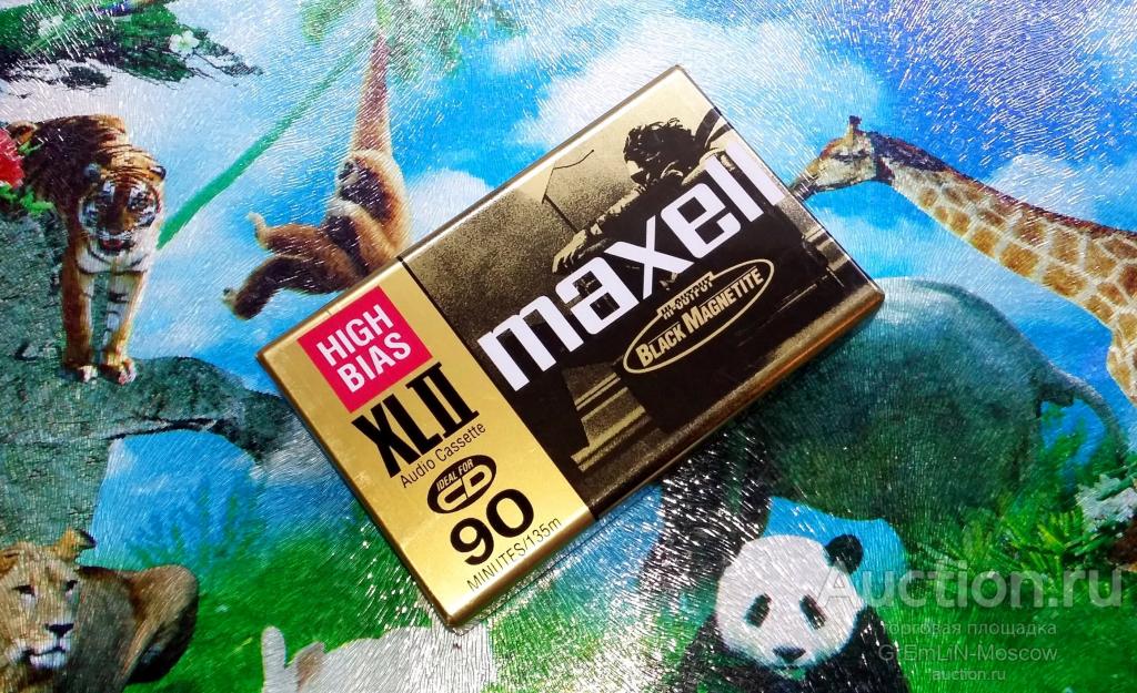 Aудиокaсcеты MAXELL XLII 90 (98г.) Japan