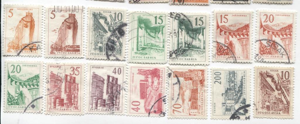 1958-59 Югославия Стандарт Техника и архитектура.14м.гаш