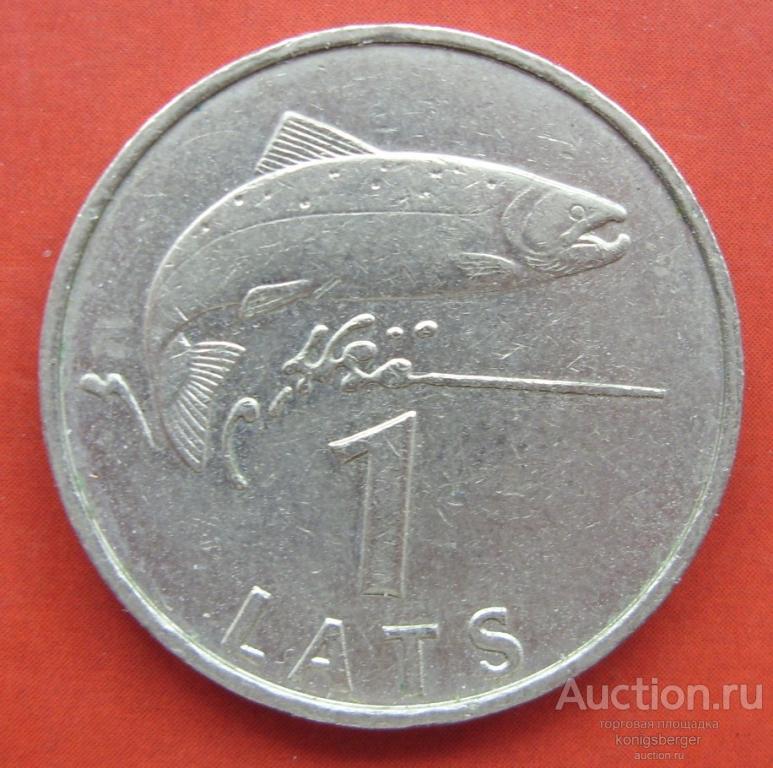 1 лат Латвия 2007.