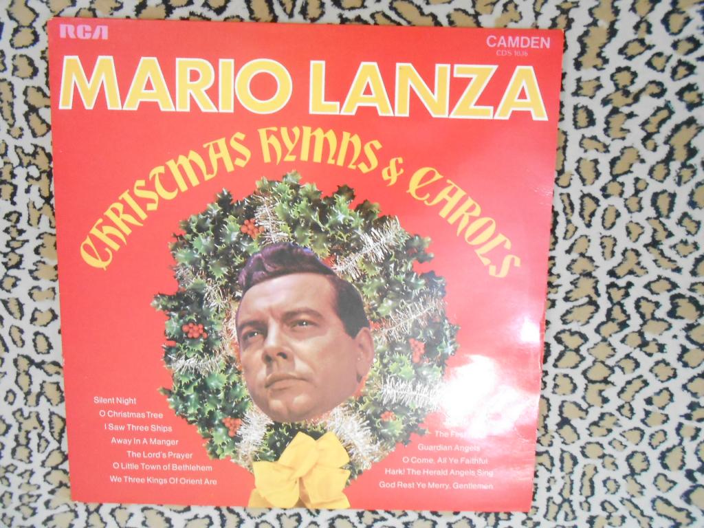 LP Mario Lanza – Christmas Hymns & Carols