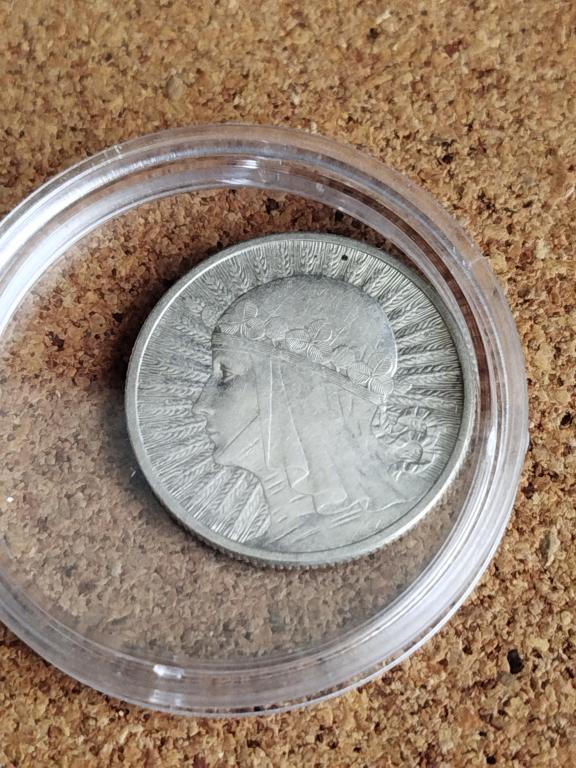 2 ЗЛОТЫХ 1933 ГОД ПОЛЬША.СЕРЕБРО.КОРОЛЕВА ЯДВИГА.ИЗ КОЛЛЕКЦИИ.